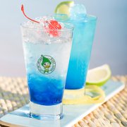 蓝色海洋气泡
